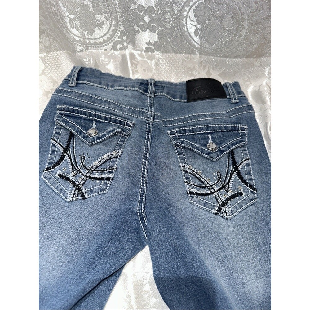 True Luck Jeans for Women, Straight Leg, Mid Rise, Size 9/10